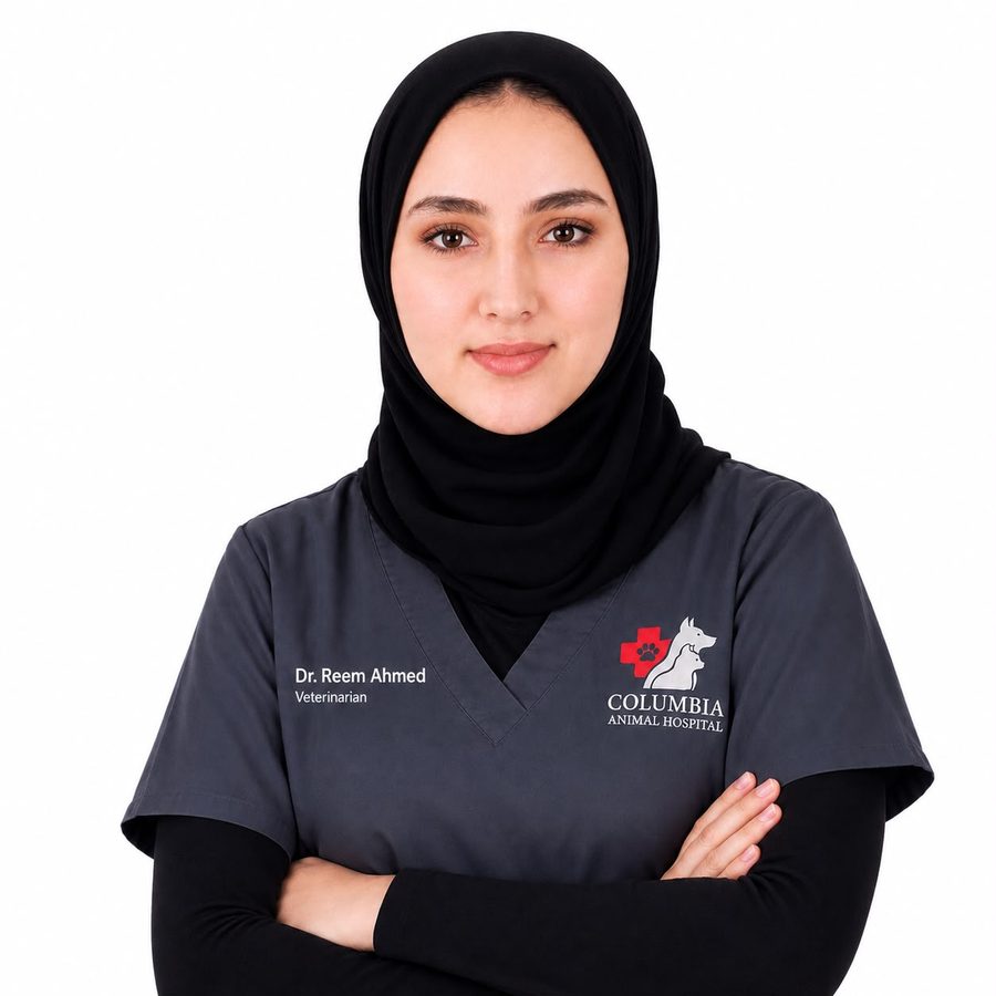 Dr. Reem Ahmed, Veterinarian at Columbia Animal Hospital